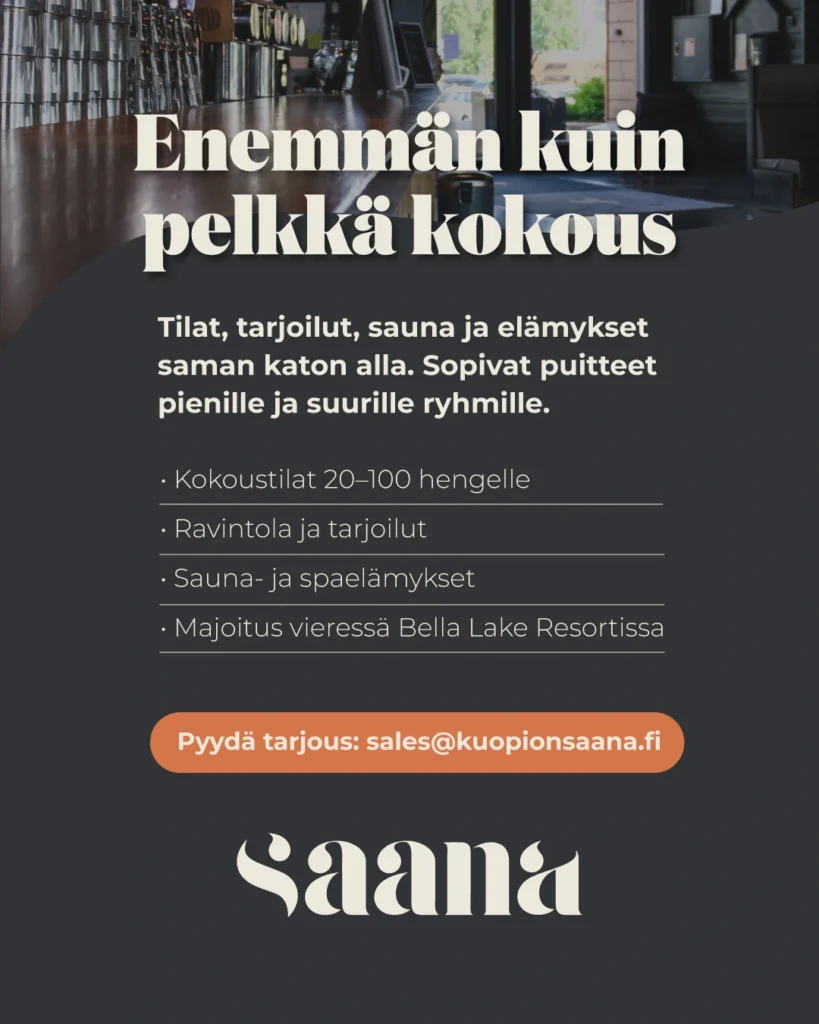 Saanan kokouspalvelut