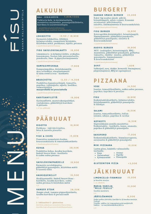 saana suomi menu