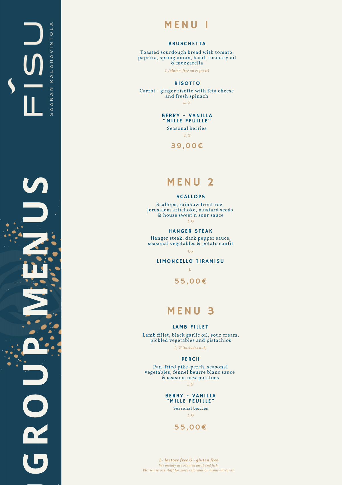 ryhmaruoka menu 2026 englanti